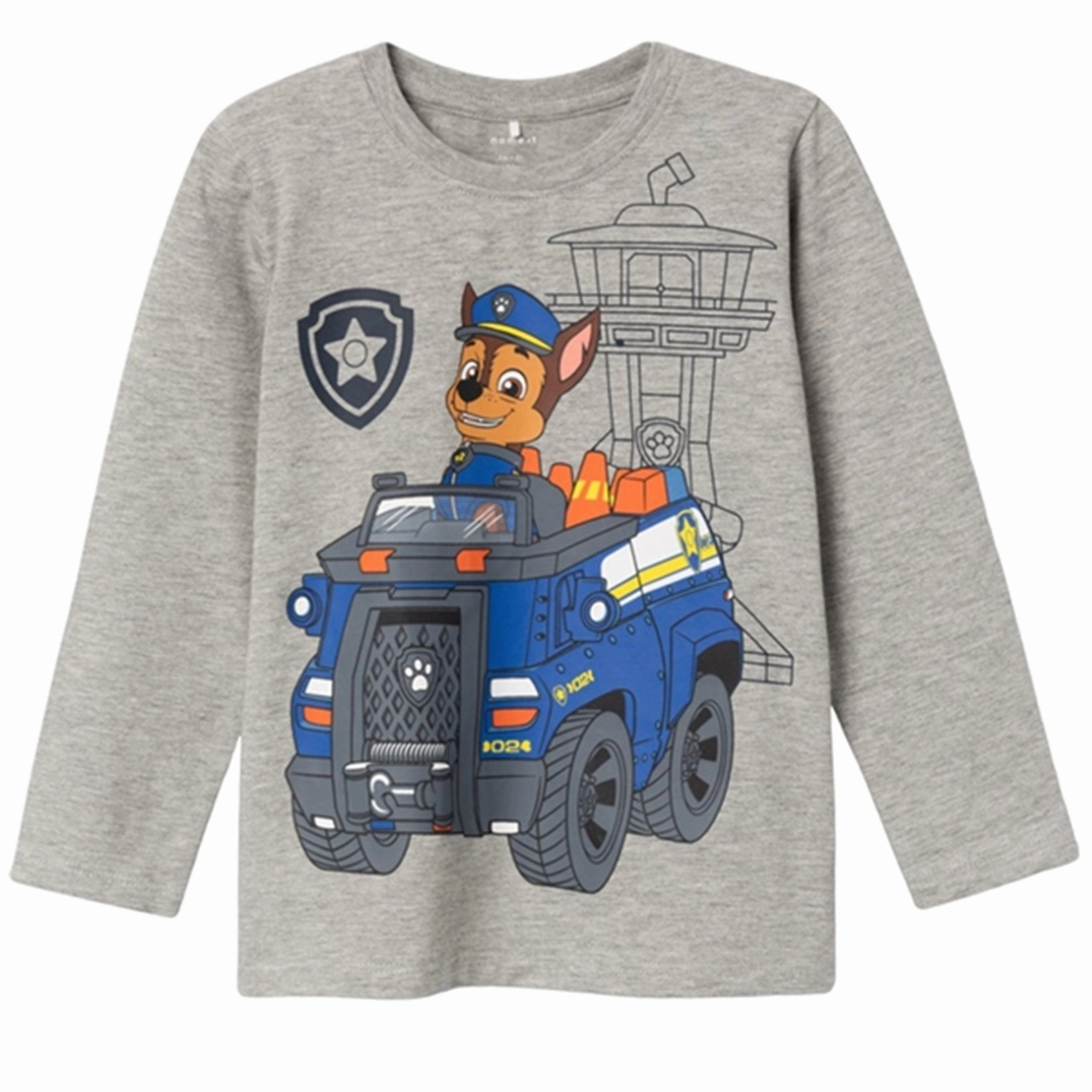 Country Escape Name it Grey Melange Absalon Paw Patrol Blouse
