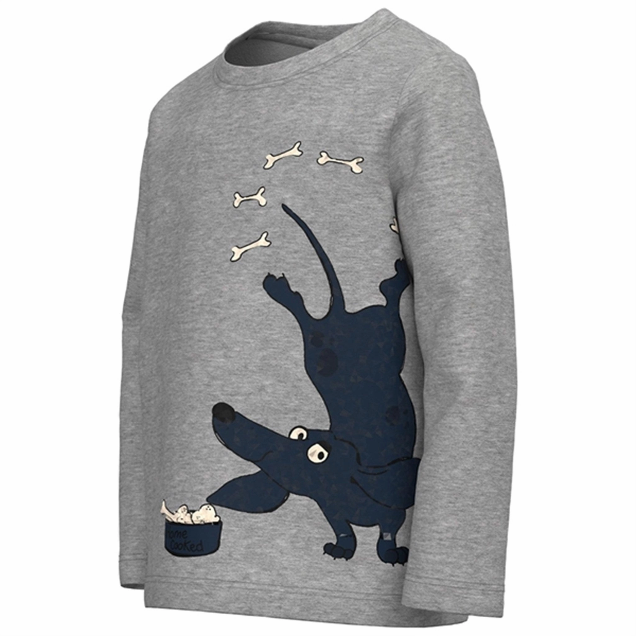 Name it Grey Melange Brian Blouse Bold Hue