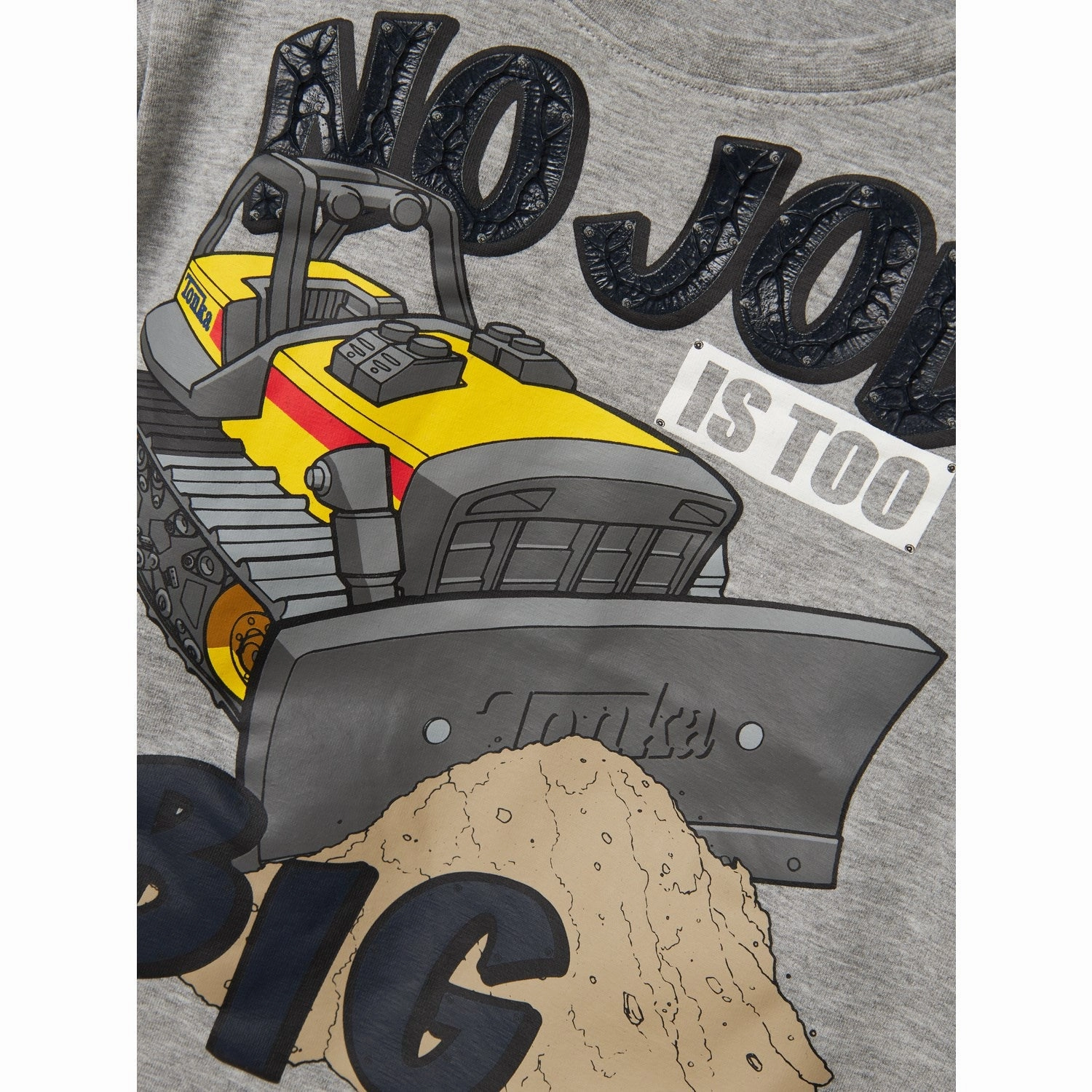 Name It Grey Melange Jeremy Tonka Regular Blouse Fitted Design No Bulk Layering System