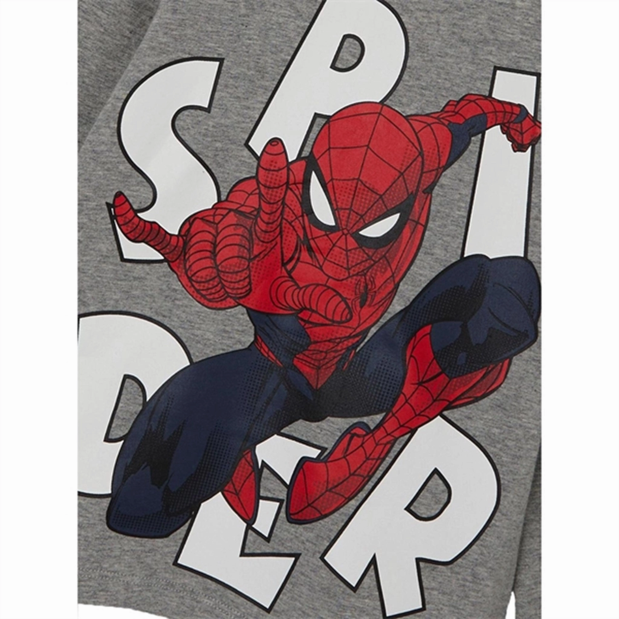Name it Grey Melange Journey Spiderman Blouse Modern Appeal Lightweight Layers