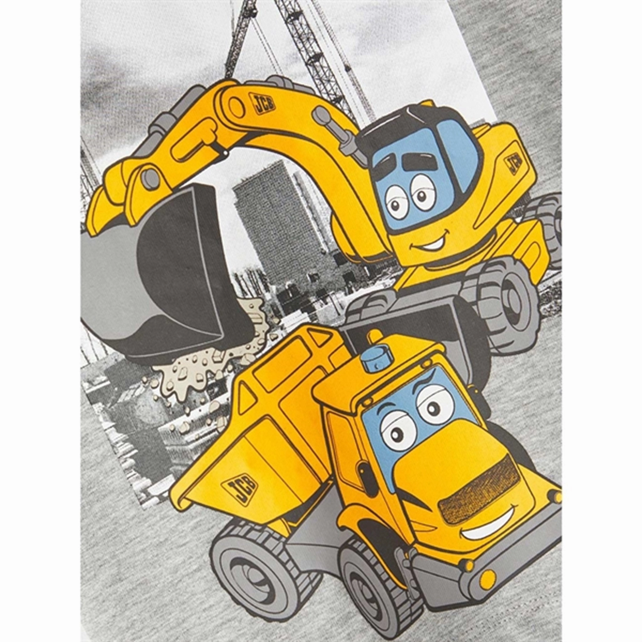 Stain Resistant Bright and Bold Name it Grey Melange Maksen T-Shirt