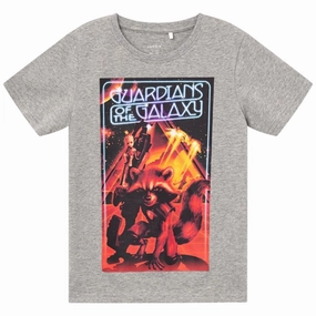 Breathable Essentials Name it Grey Melange Moshe GOTG T-Shirt