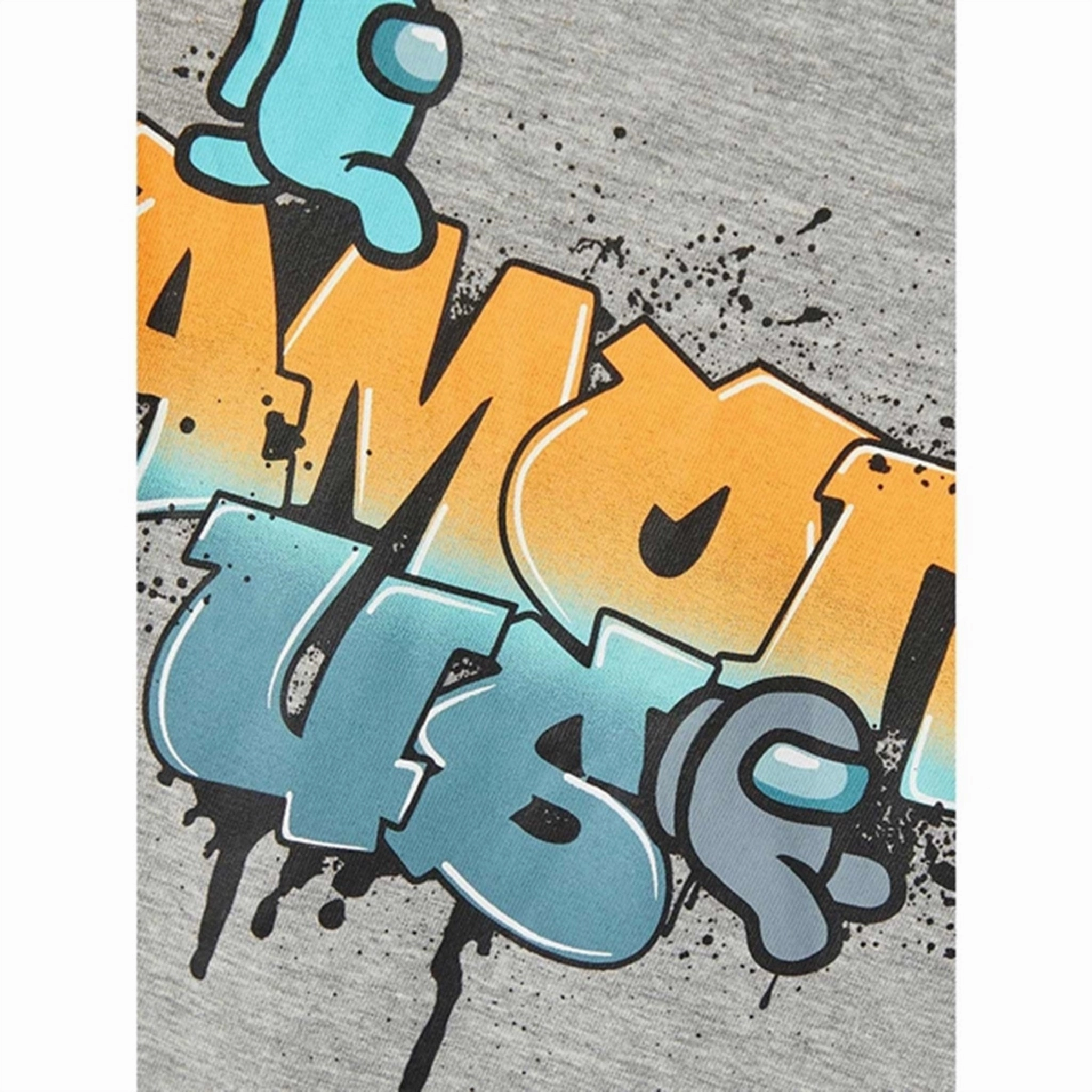 Name it Grey Melange Muhan Among Us T-Shirt Outdoor Gear