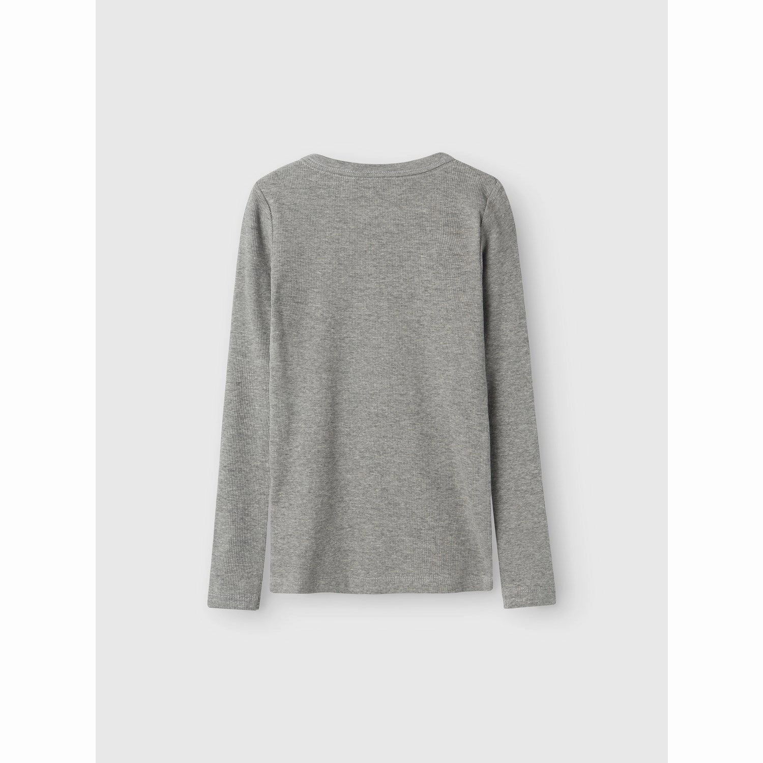Name It Grey Melange Nakal Blouse Noos Anti Static Treatment