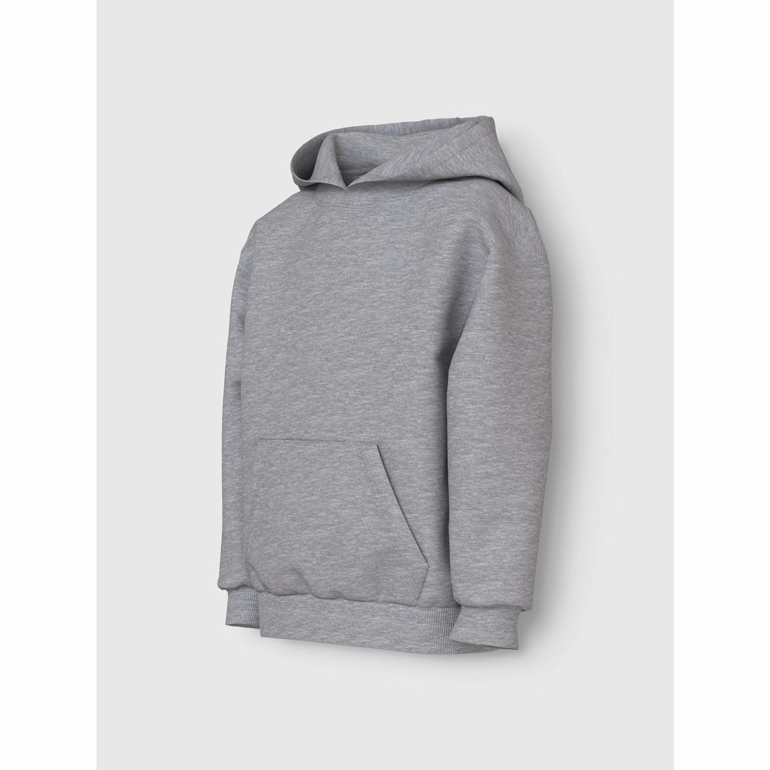 Name It Grey Melange Parker Sweatshirt Hunting wear cool-toned