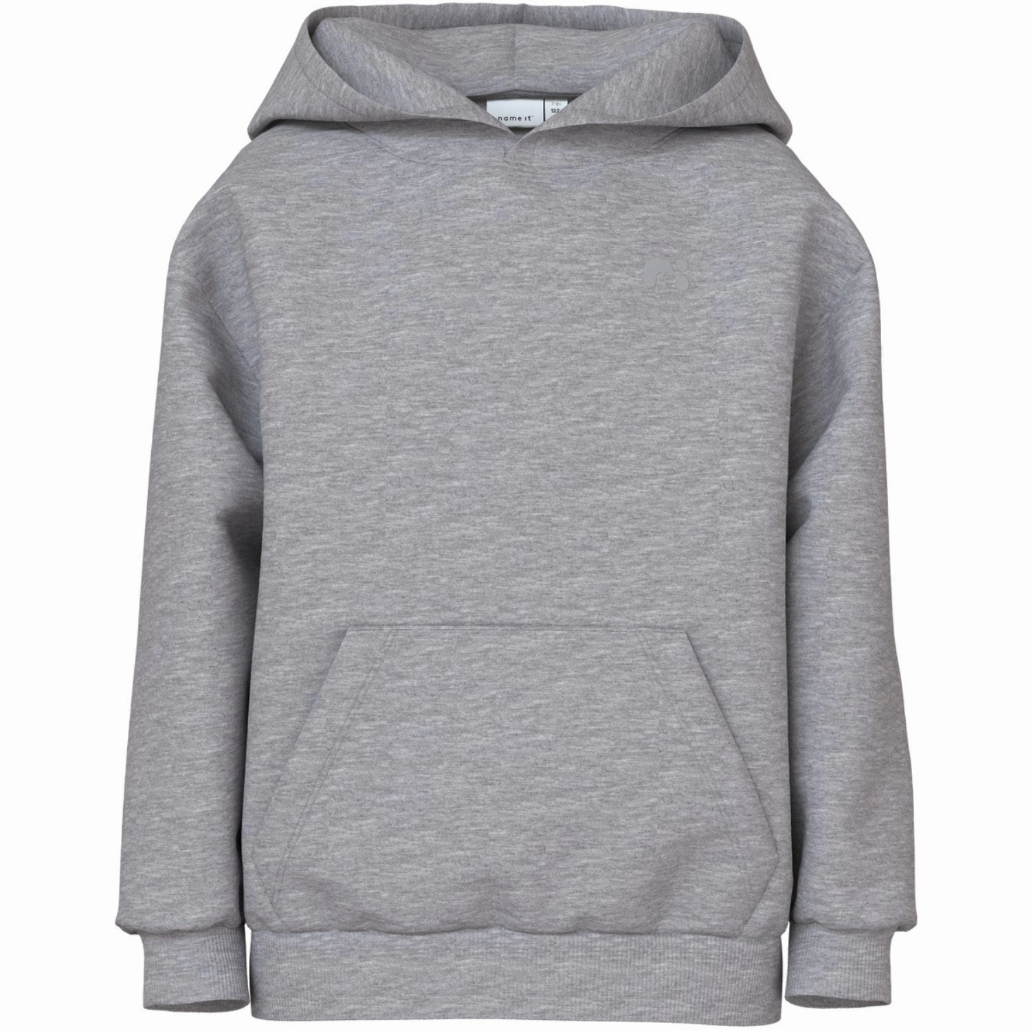 Name It Grey Melange Parker Sweatshirt Breathable fabric