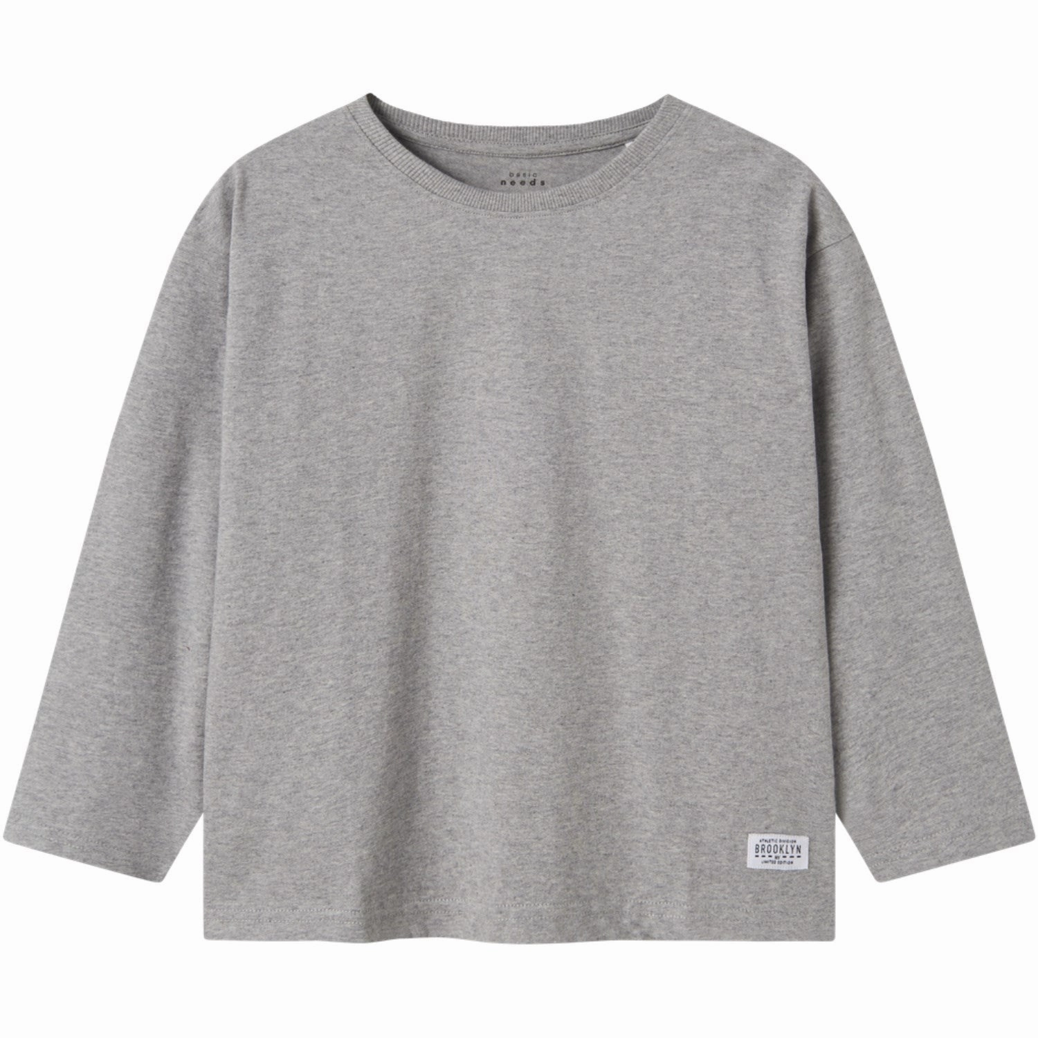 Breathable Material Name It Grey Melange Vimpel Blouse