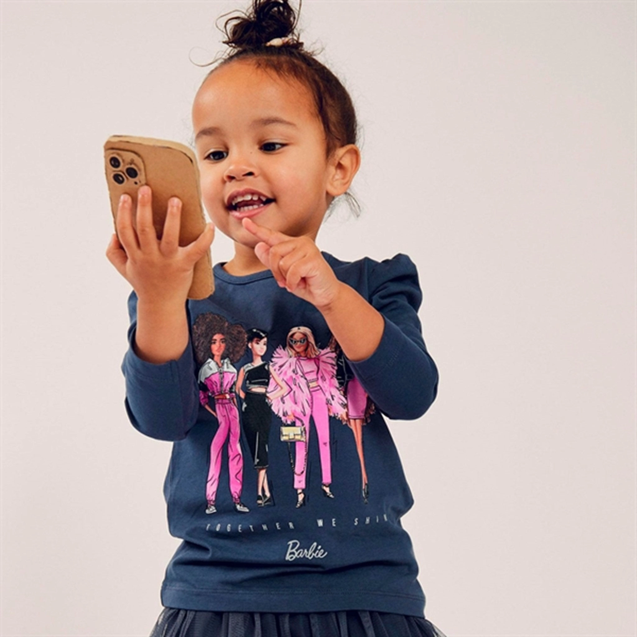 Durable Button Closures Bamboo Fiber Blend Name it India Ink Alina Barbie Blouse