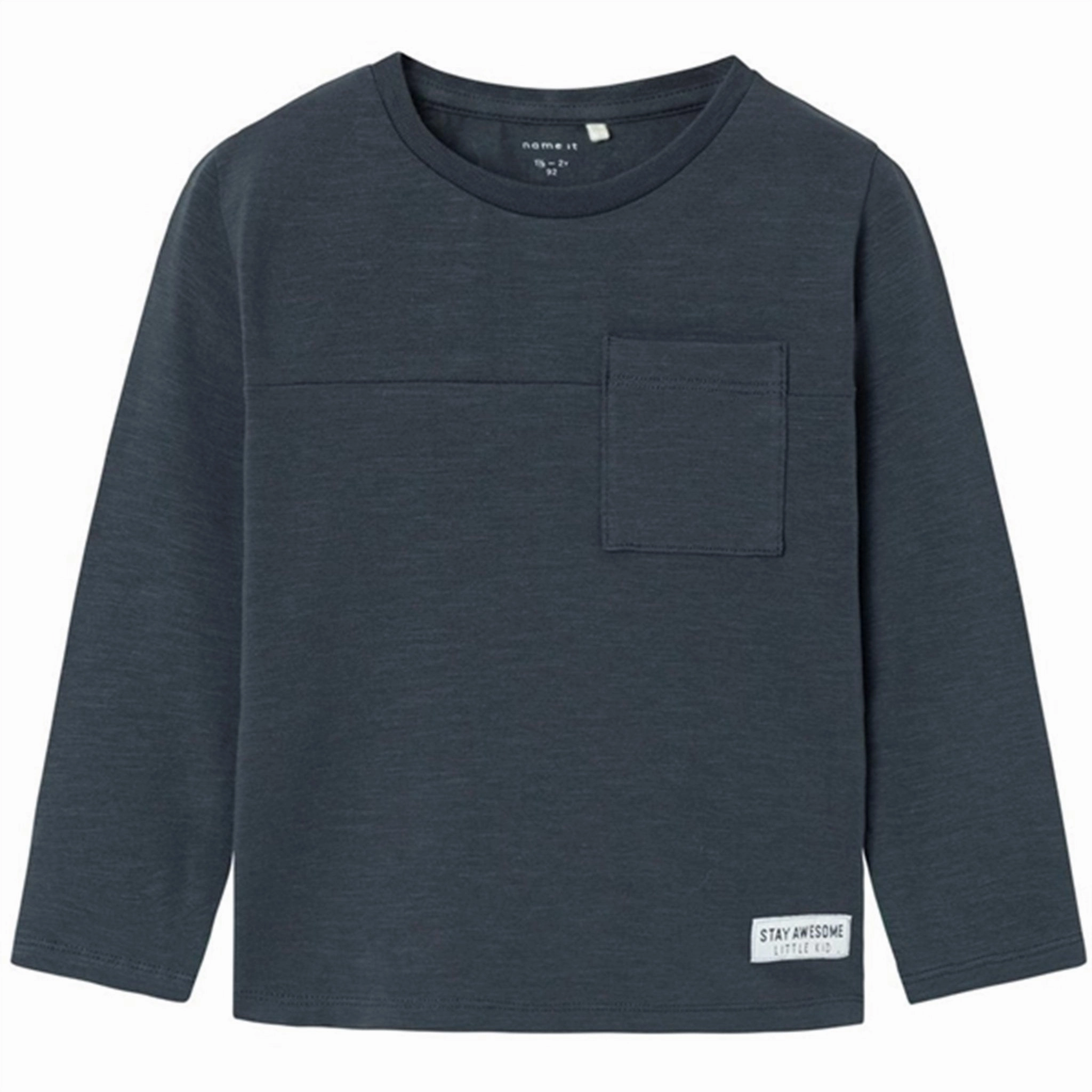 Name it India Ink Baldurm Blouse Metallic Finish