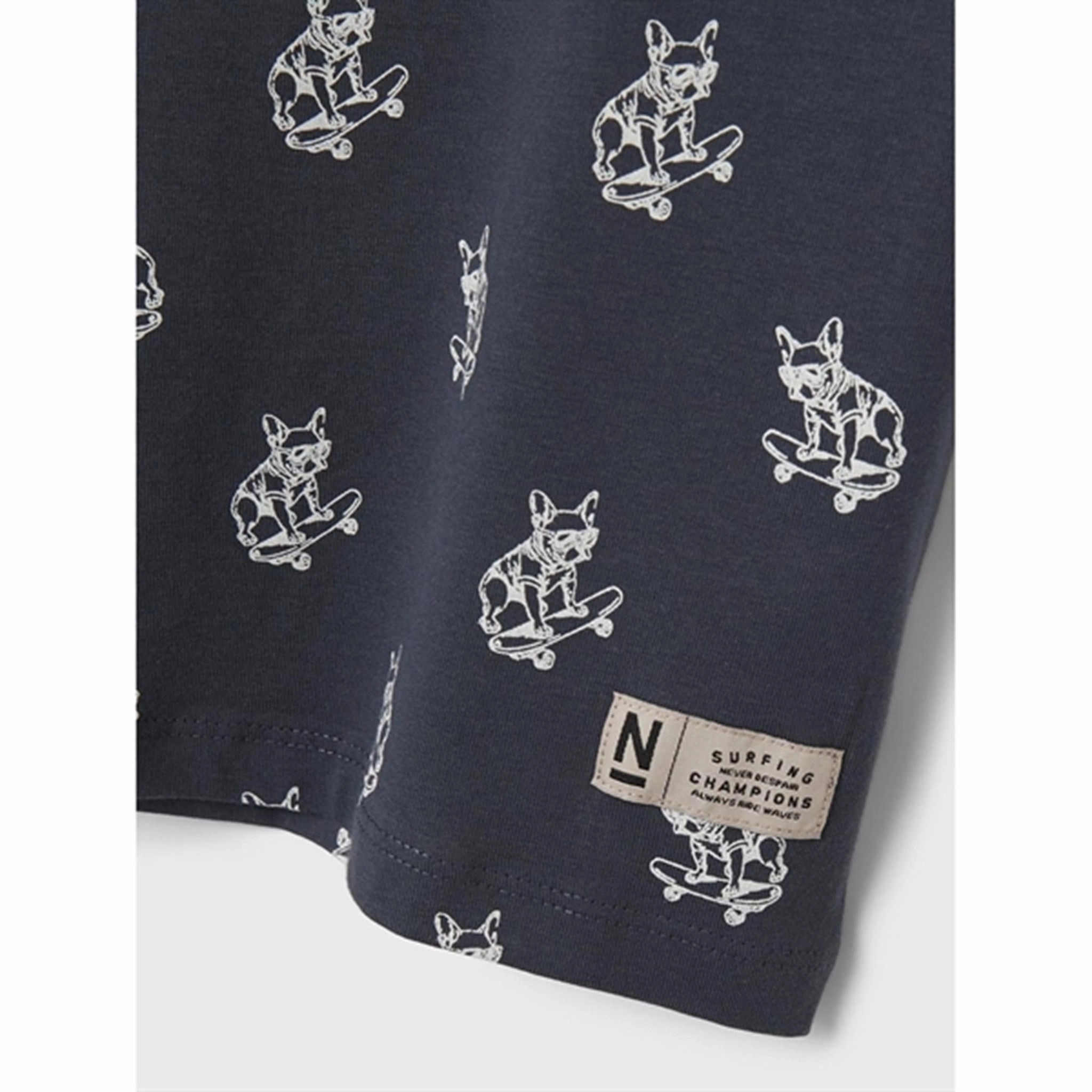 Name it India Ink Domat T-Shirt Scoop neck femininity