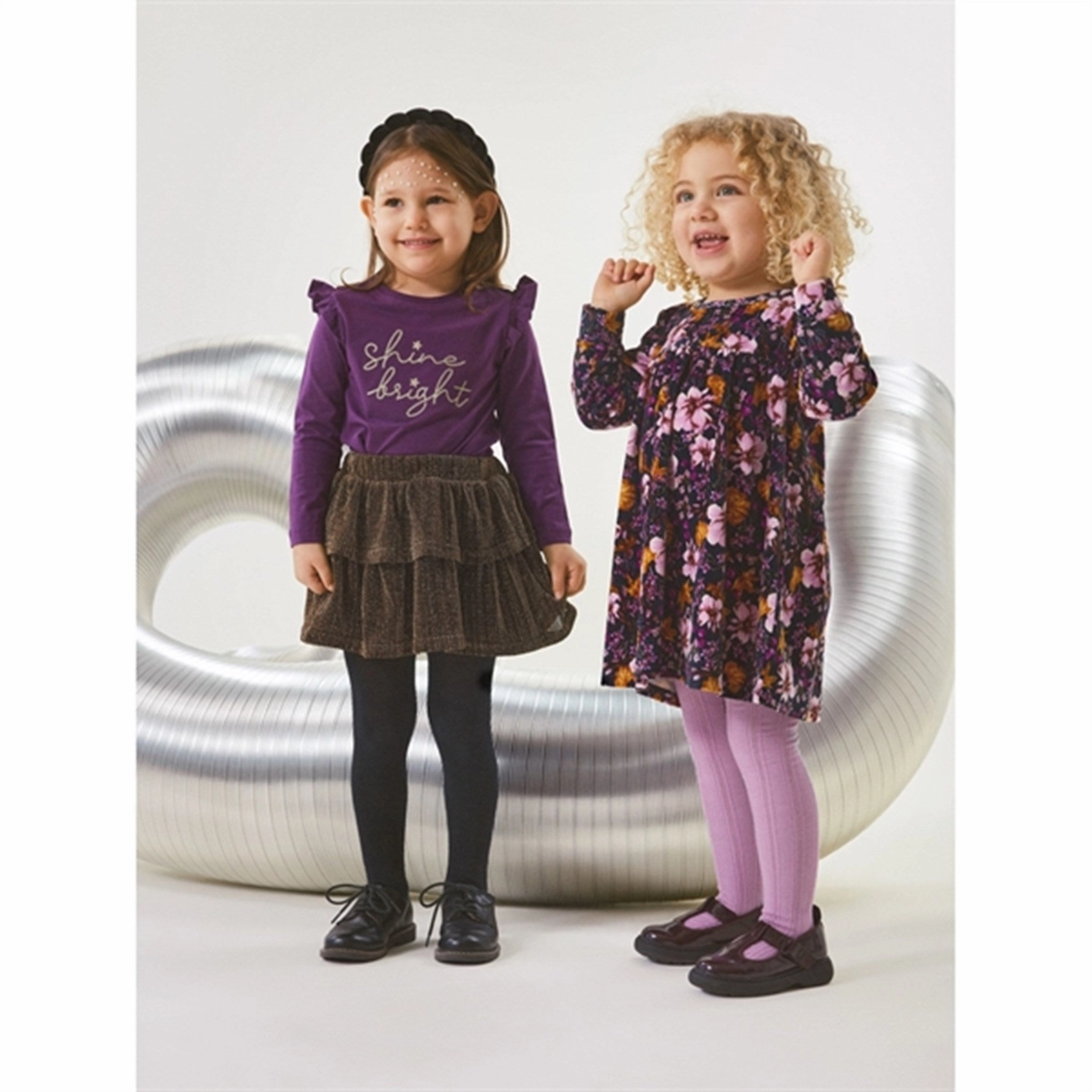 Name it India Ink Restanne Velour Dress Luxe Touch