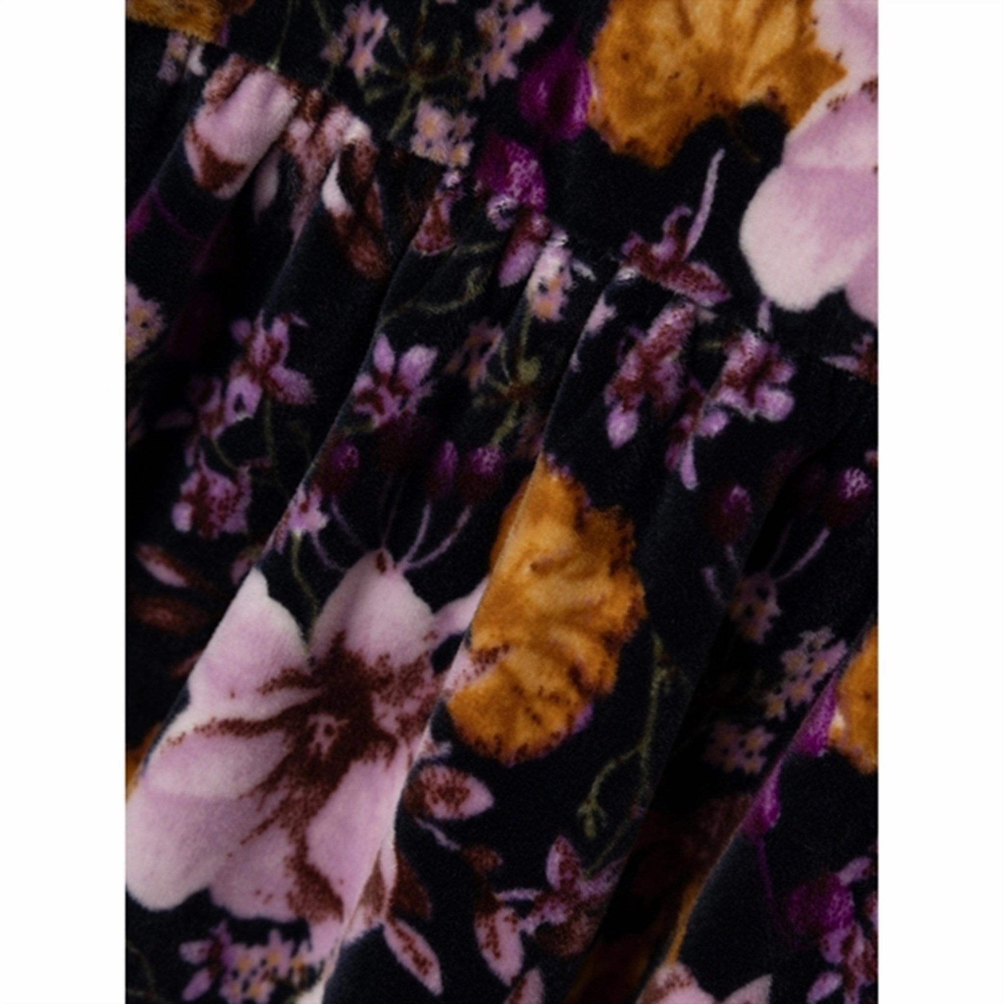 Name it India Ink Restanne Velour Dress Body Positive Noble Glow