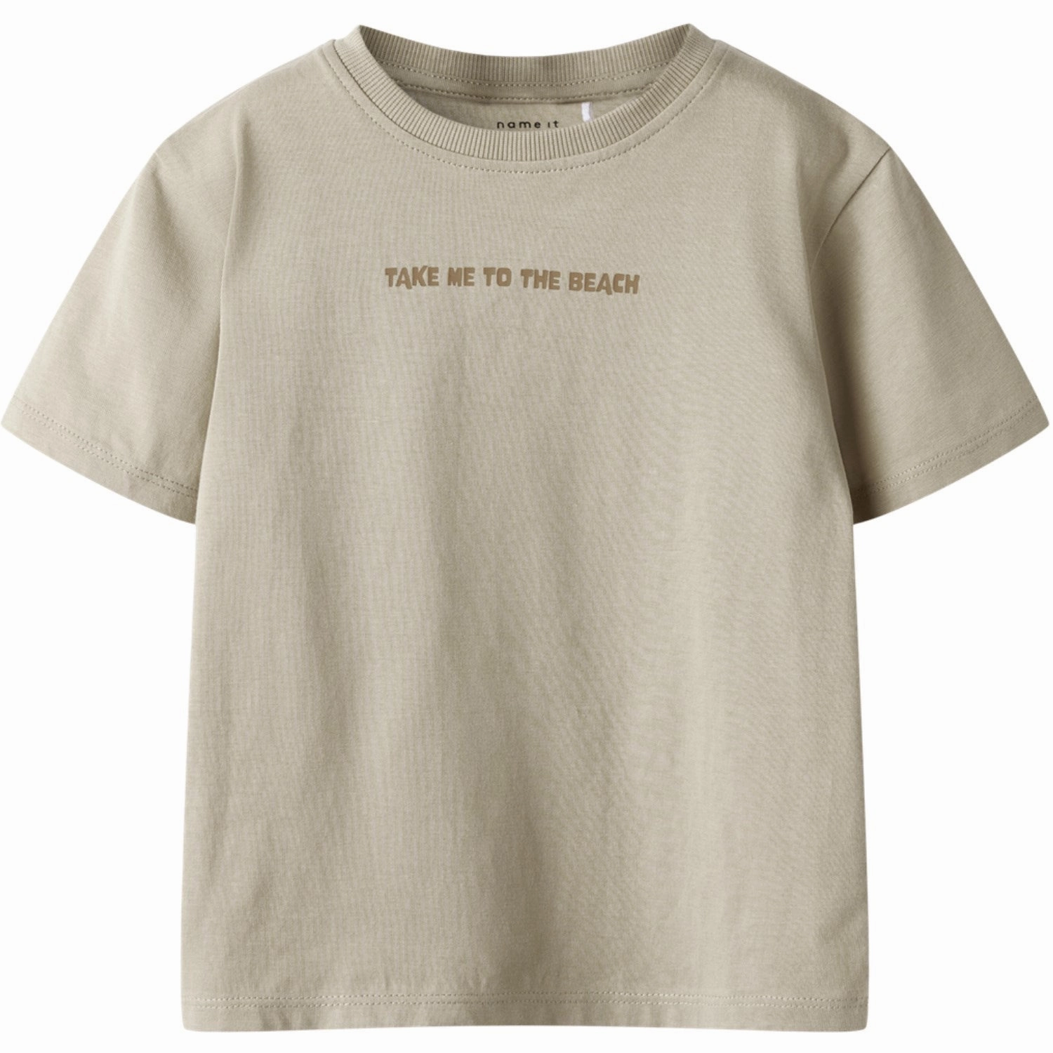 Name It Irish Cream Nmmhelix Ss Nreg Top Stylish Everyday Wear Relaxed fit style