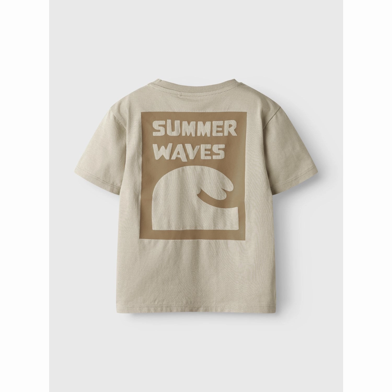 Name It Irish Cream Nmmhelix Ss Nreg Top Relaxed Wardrobe Casual Must-Have