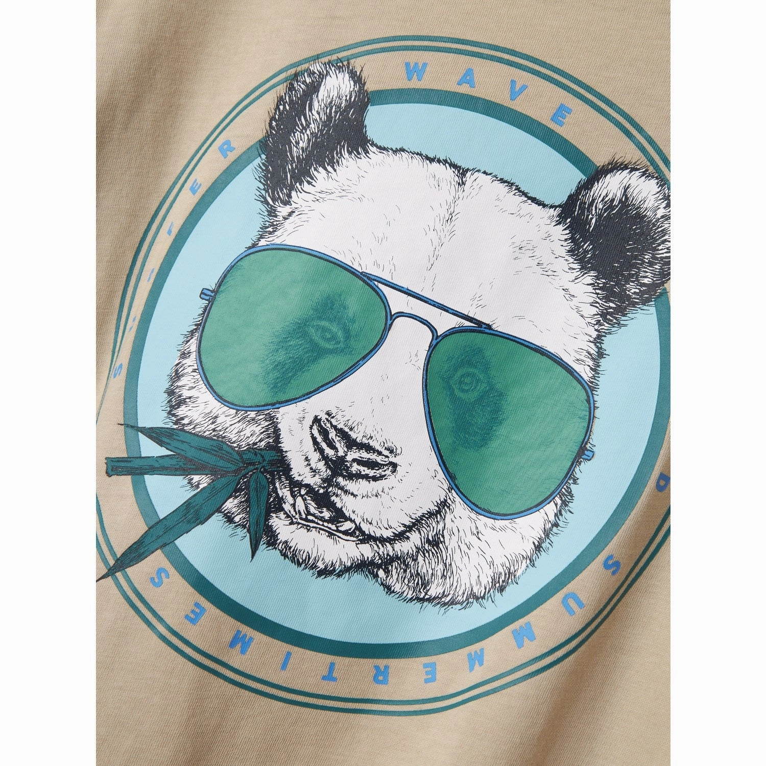 Name It Island Fossil Nkmjosh Ss Nreg Top Pb MoistureWicking