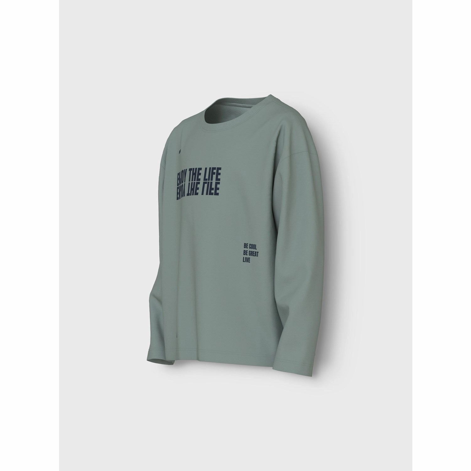 fade resistant color Durable Thread Construction Name It Jadeite Enjoy The Life Be Cool Nkmvictor Ls Rlx Top