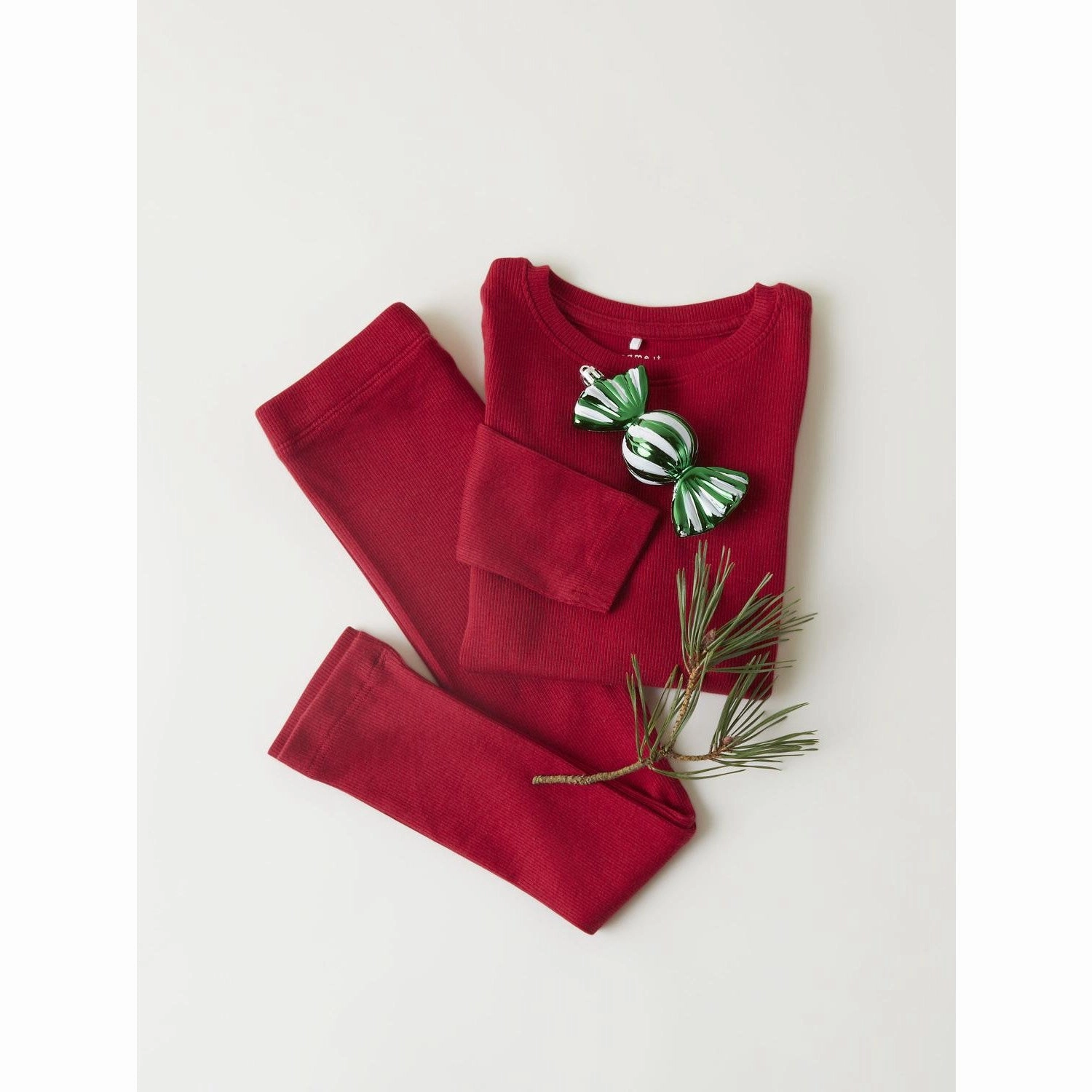 Petite Fit Name It Jester Red Kab Blouse