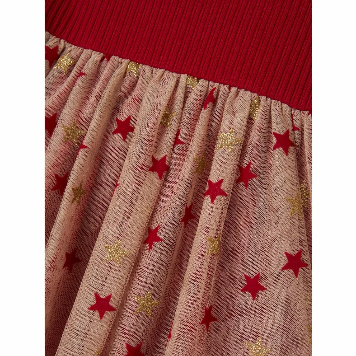 Timeless fitted silhouette Name It Jester Red Raven Dress