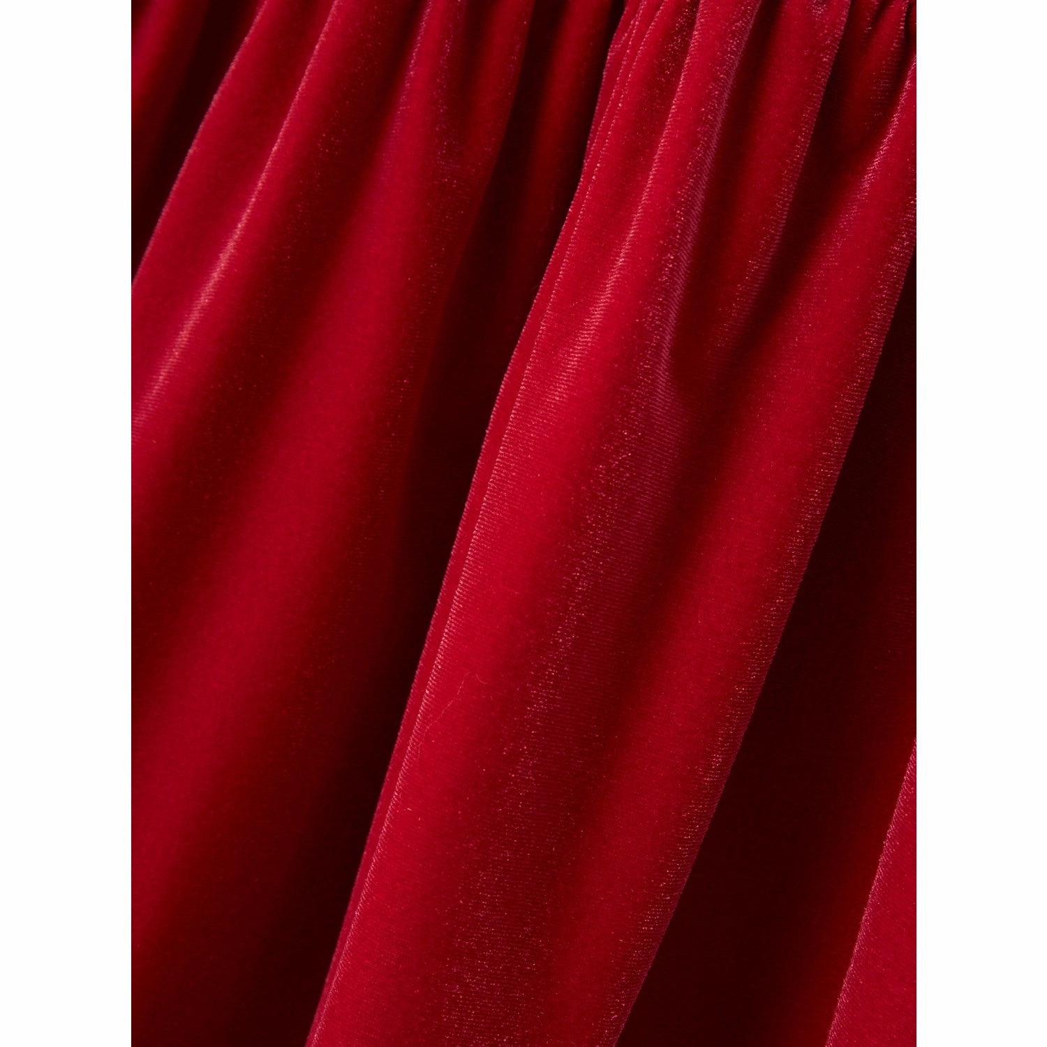 Name It Jester Red Rinna Velour Dress Shade Soft Gender Inclusive