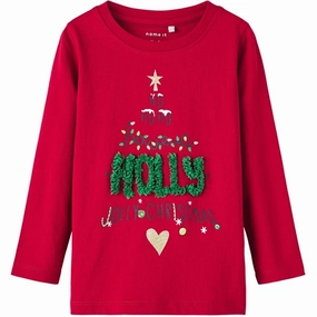 Tall friendly Name it Jester Red Risa Blouse