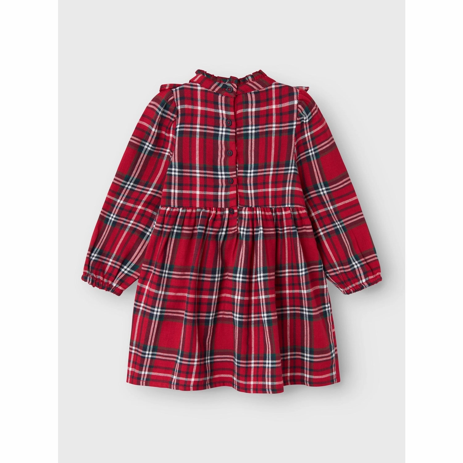 Name It Jester Red Rosi Dress Calm Shine Refined Finish