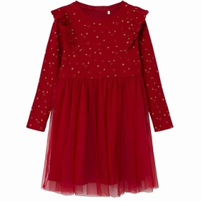Name it Jester Red Royane Dress QuickReleaseClasp Curve-Enhancing