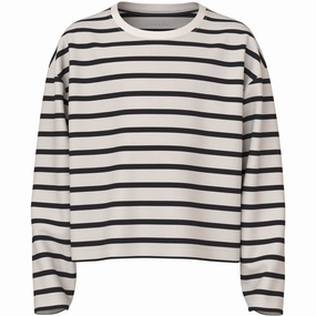 Eco-Friendly Fabric Sustainable Choice Name It Jet Stream Black Vita Short Blouse