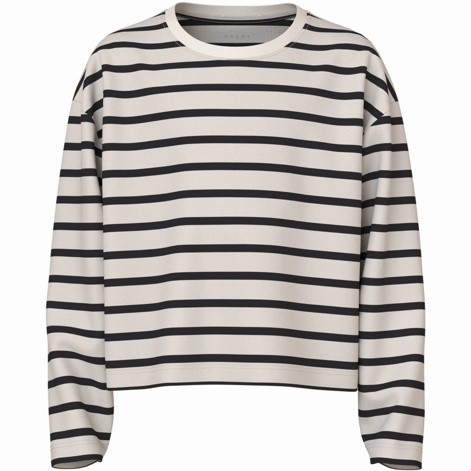 Eco-Friendly Fabric Sustainable Choice Name It Jet Stream Black Vita Short Blouse