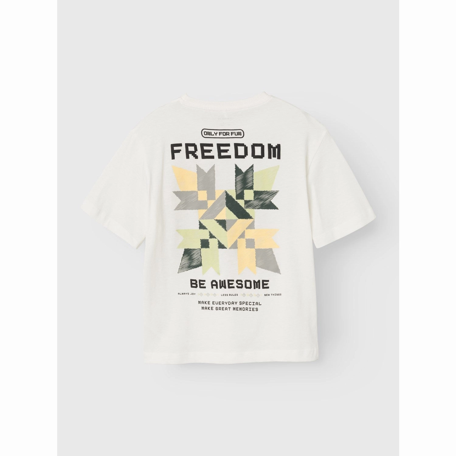 Name It Jet Stream Karaffel Loose T-Shirt Floral freshness