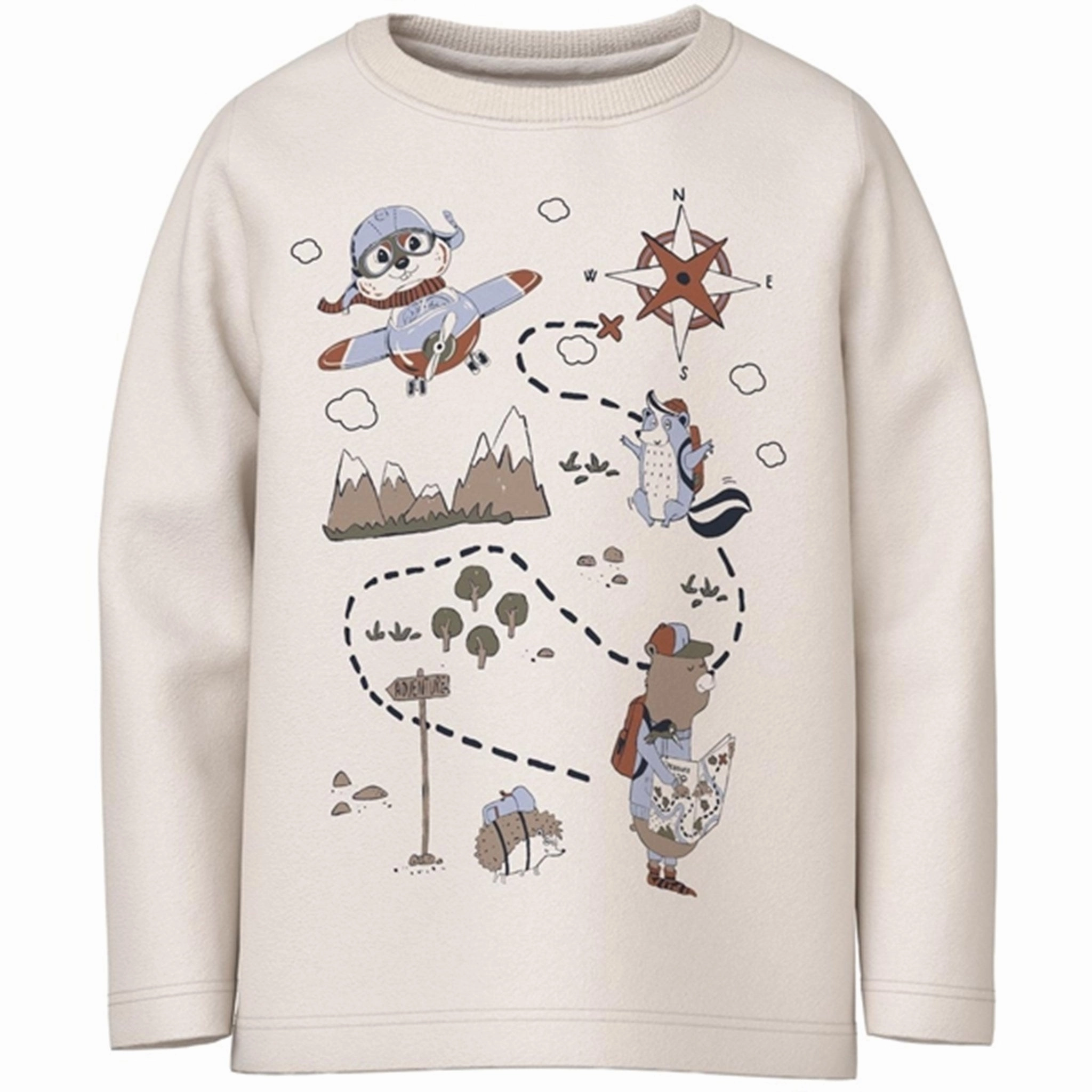 Name it Jet Stream Map Vux Blouse Sports Ready