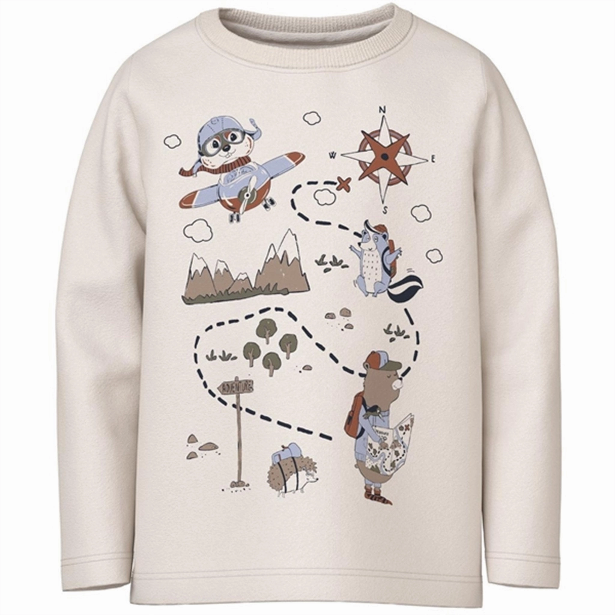 Comfort First Fit Performance Fabric Name it Jet Stream Map Vux Blouse