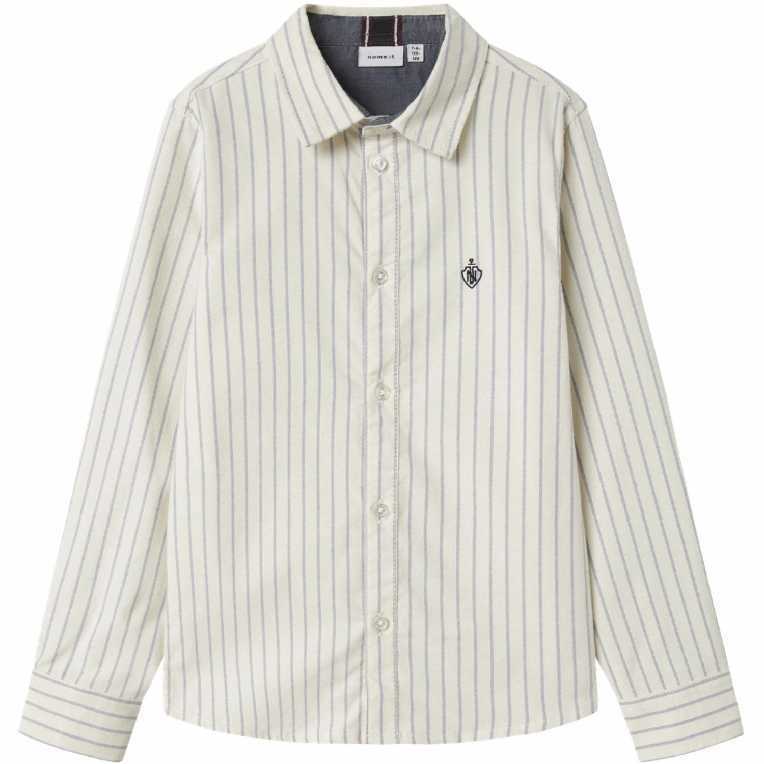 Name It Jet Stream Navy Blazer Nkmnewsa Ls Shirt Noos Neutral Shade Minimalist fashion