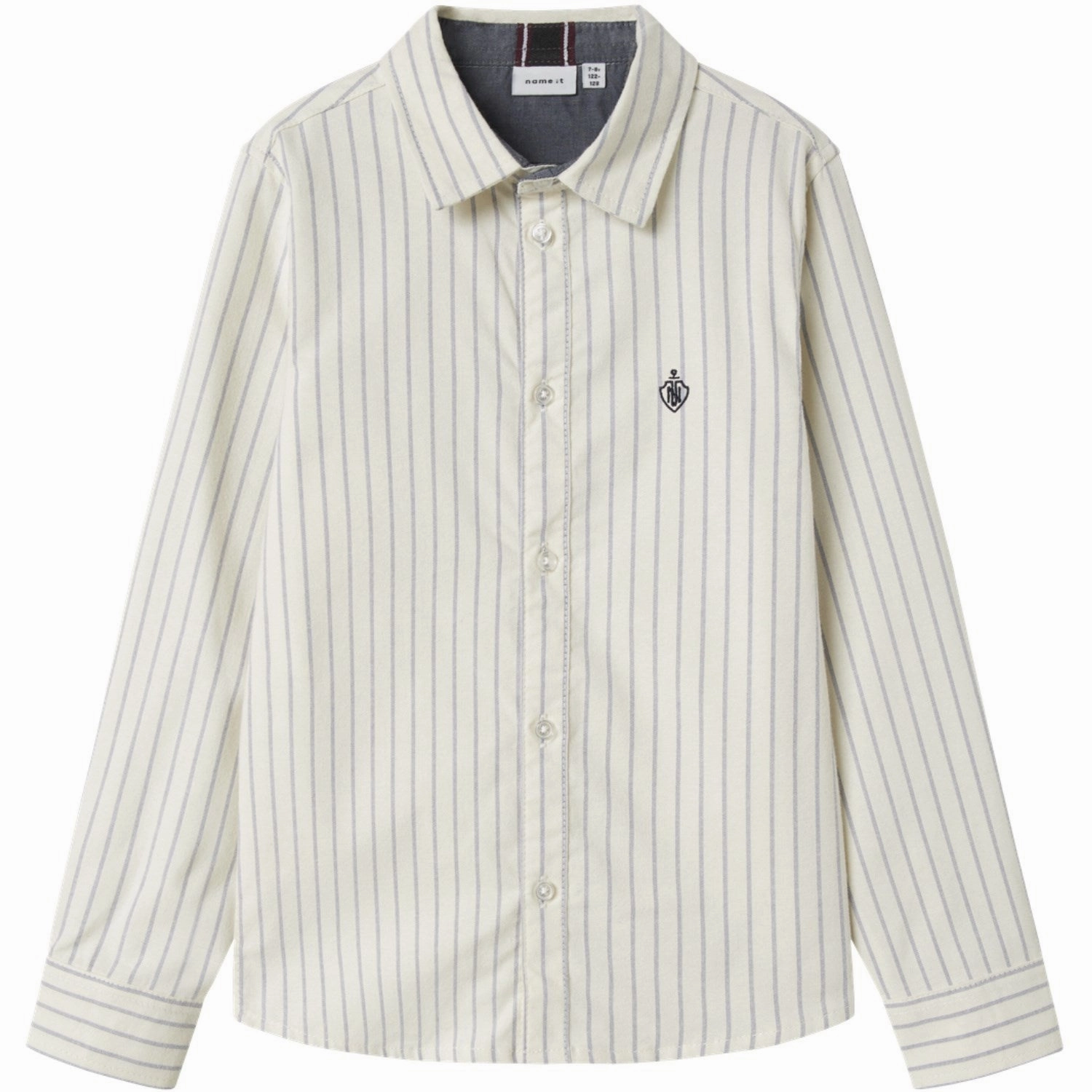 Name It Jet Stream Navy Blazer Nkmnewsa Ls Shirt Noos Cool Comfort