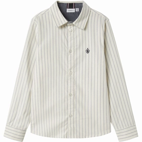 Name It Jet Stream Navy Blazer Nkmnewsa Ls Shirt Noos Cool Comfort