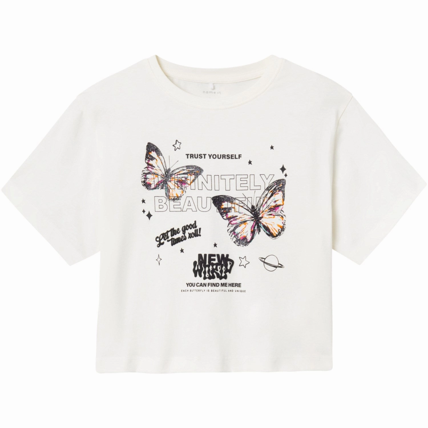 ReinforcedHems Quick-Drying Shirt Name It Jet Stream Nole Short T-Shirt