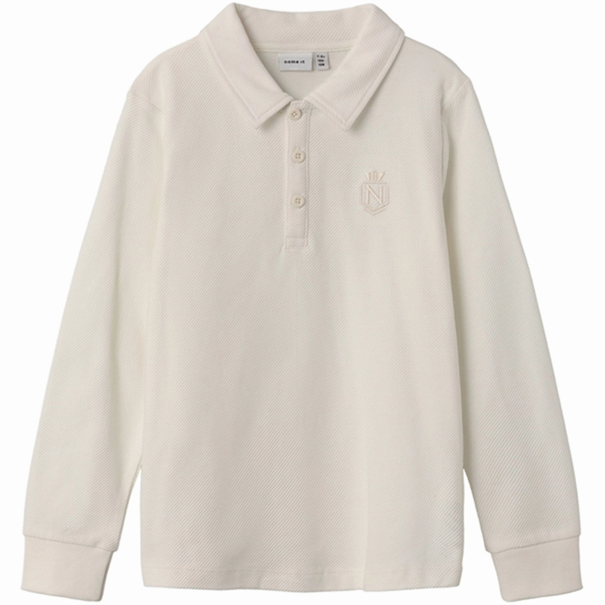 Name it Jet Stream Rusimma Polo Layered Hem Reinforcement Tailored Comfort