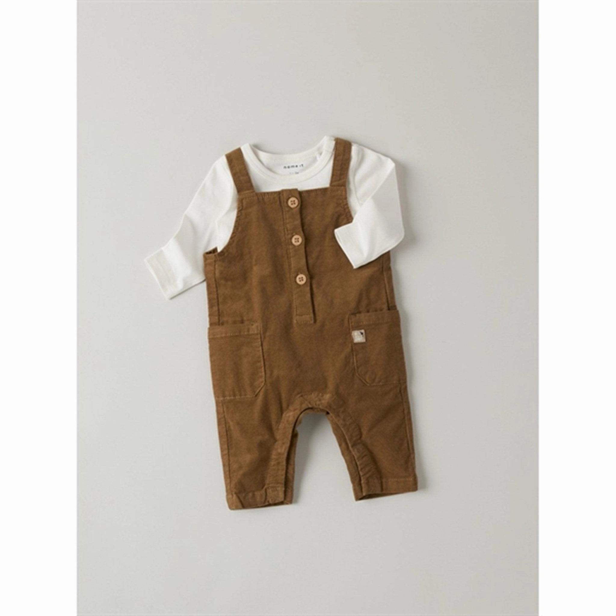 Name it Kangaroo Ben Corderoy Overall Dance Luxury Soft Shopping