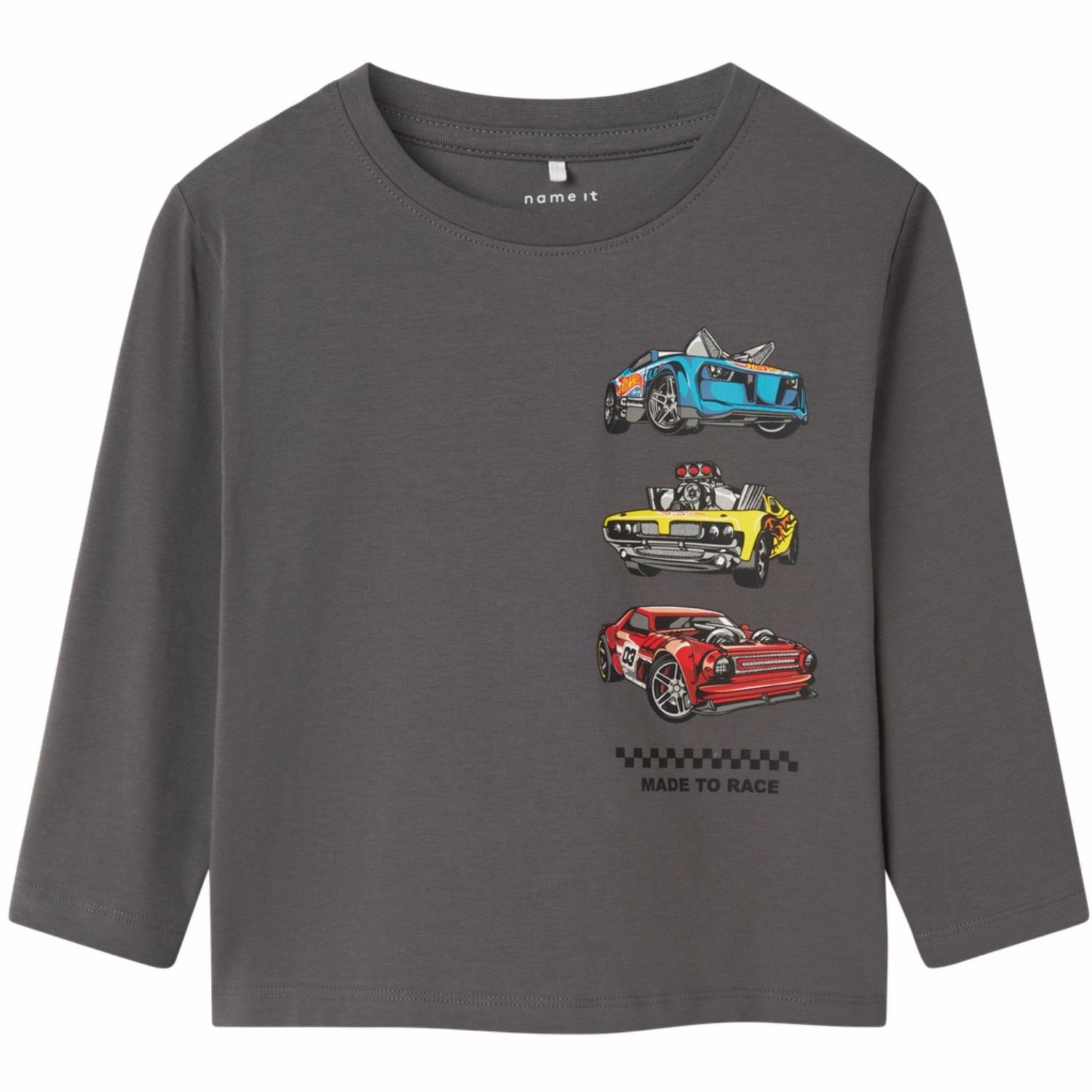 Name It Lava Smoke Drum Hot Wheels Regular Blouse Unisex style