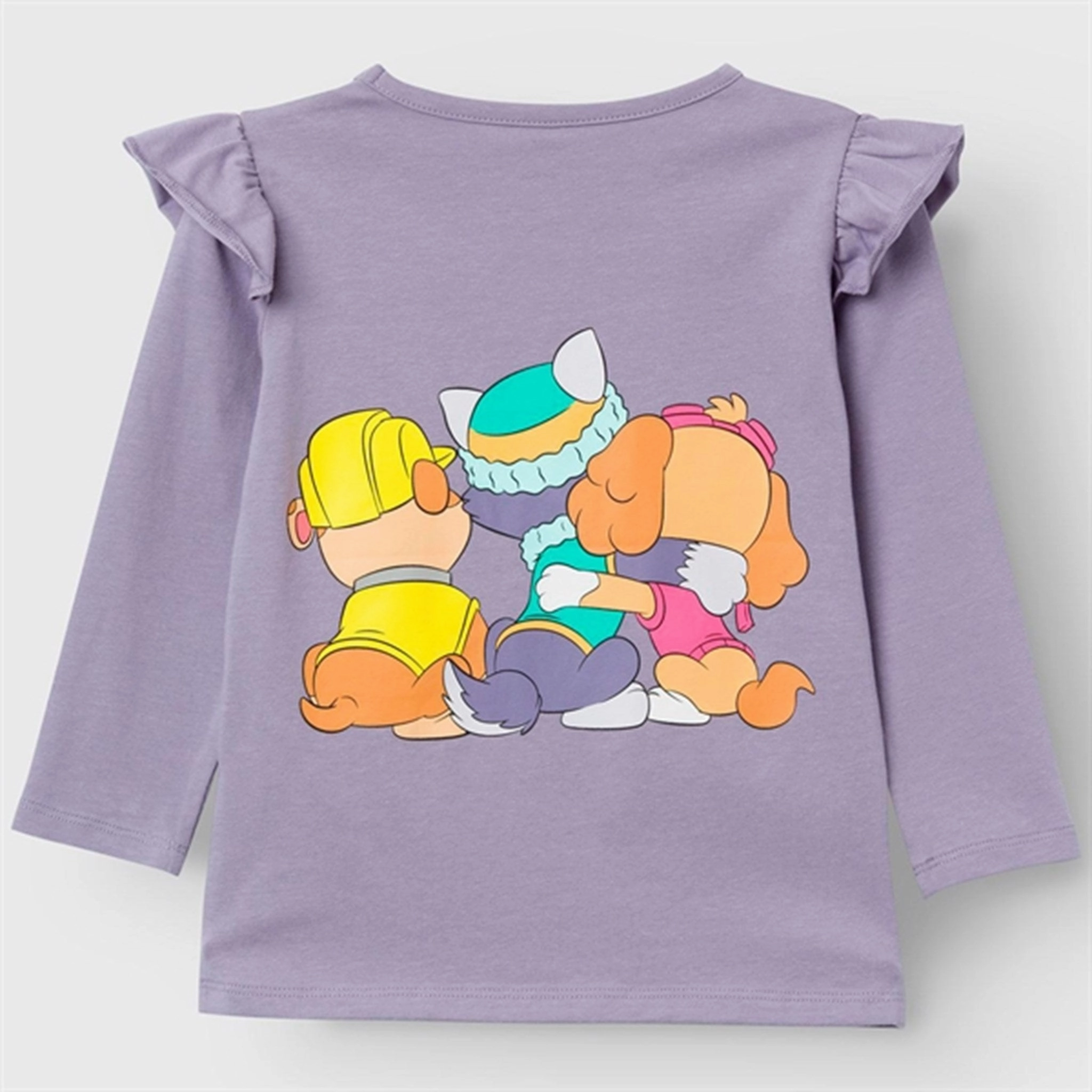 Name it Lavender Gray Jebina Paw Patrol Blouse Wrinkle-Resistant Reinforced Elasticity