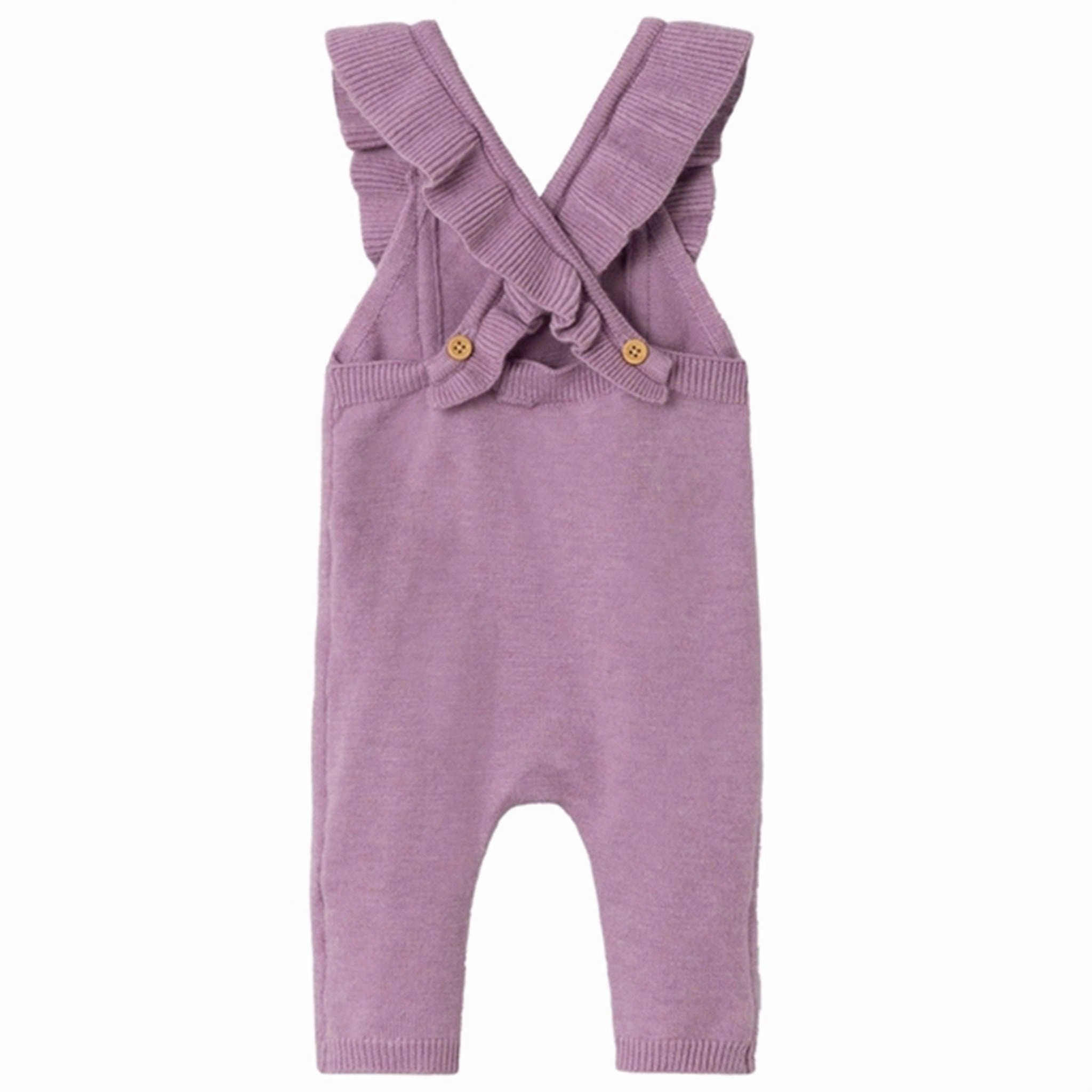 Luxury Slim Wedding Versatile Name it Lavender Mist Remille Knit Overall