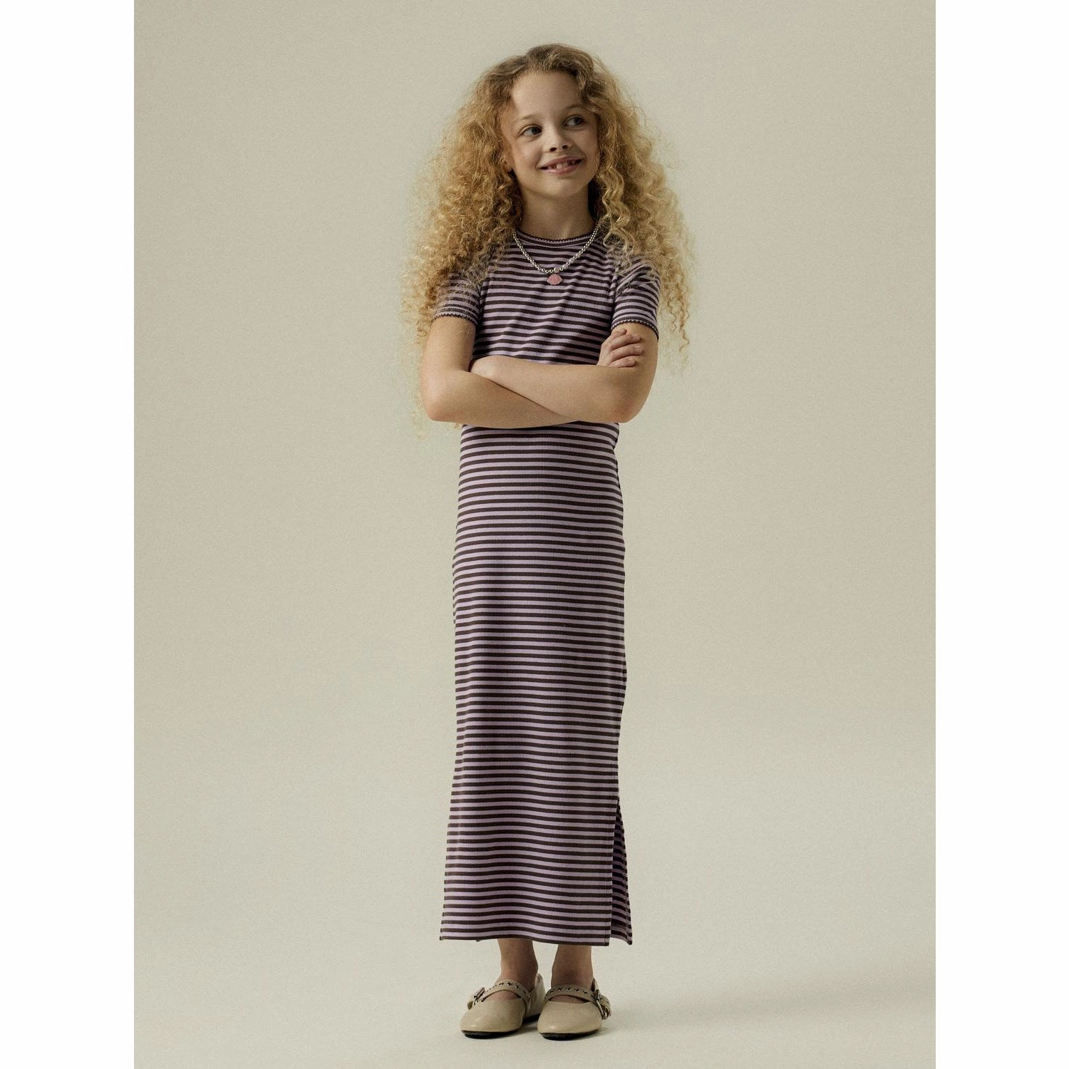 Adjustable-Length Name It Lavendula Nkfhelina Ss Dress