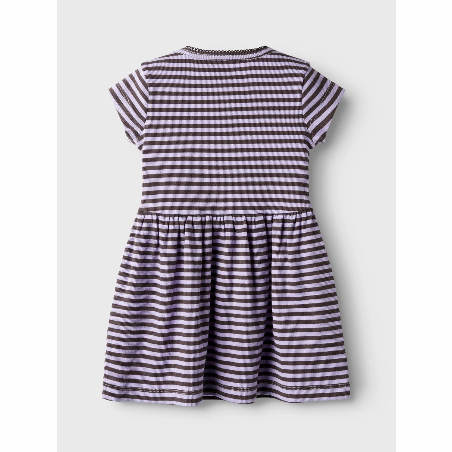 Comfort Stretch Glossy Fabric Name It Lavendula Nmfhelina Cap Sleeve Dress