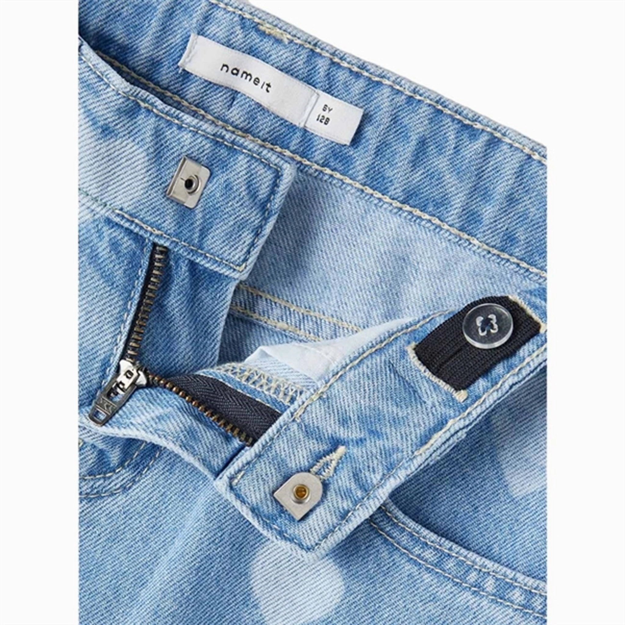 Name it Light Blue Denim Bella Slim Jeans Minimalist Weekend Getaway Casual Nature Lover Gym Ready Music Event