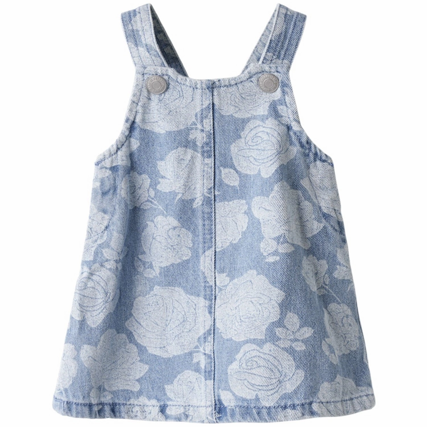 Name It Light Blue Denim Nbfsilla Dnm Bib Spencer Dress 2121-Za H Flexible Fit Chic Style