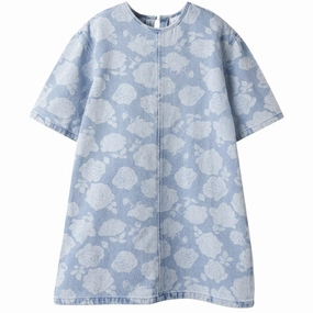 Name It Light Blue Denim Nkfsilla Dnm Ss Dress 2121-Za H Picture Perfect