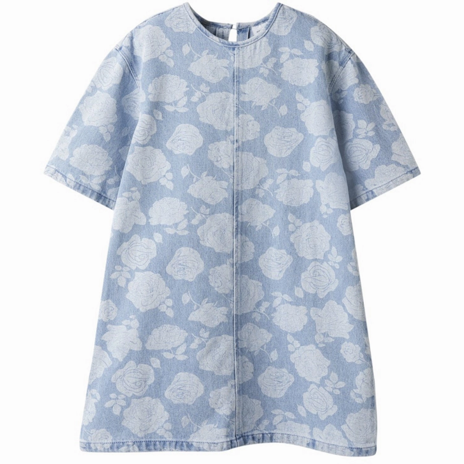 Name It Light Blue Denim Nkfsilla Dnm Ss Dress 2121-Za H Picture Perfect