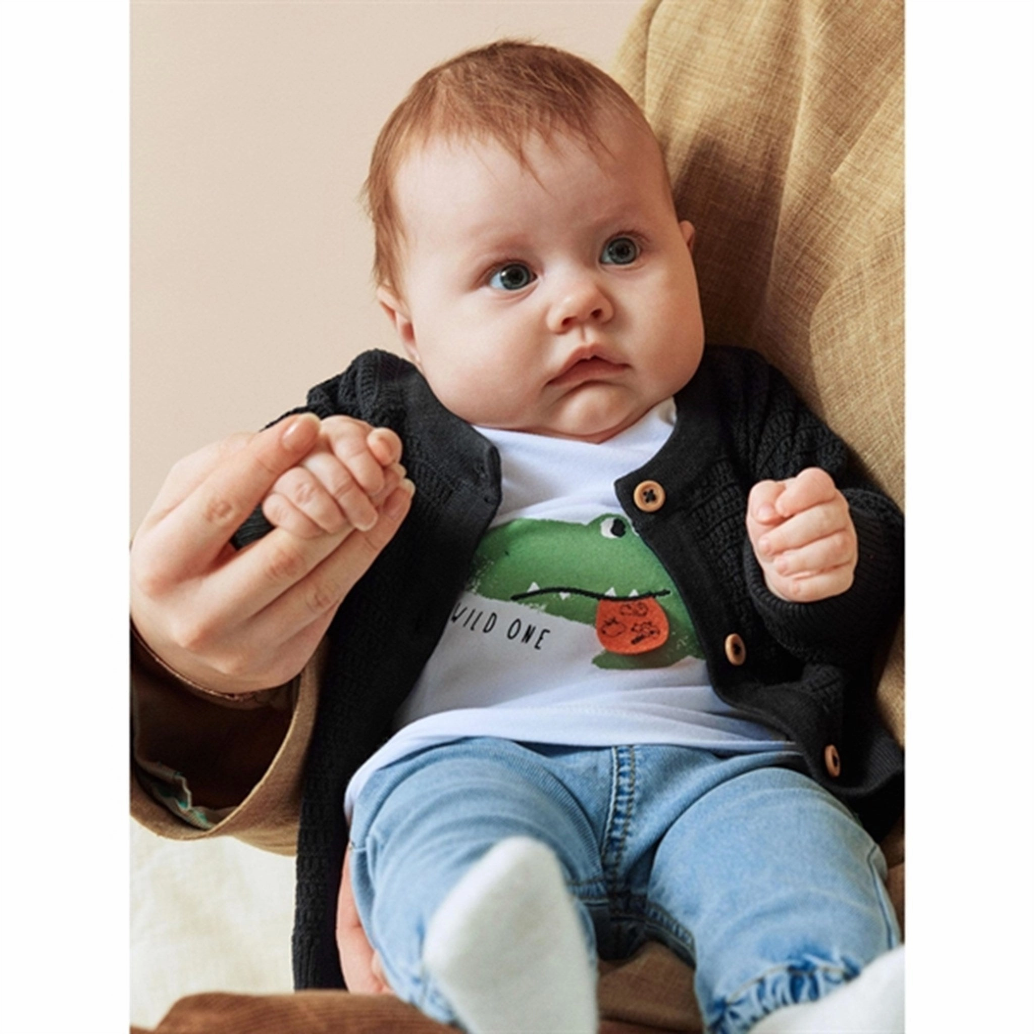 Name it Light Blue Denim Silas Slim Jeans Sustainable Dye Methods Casual Student Outfit