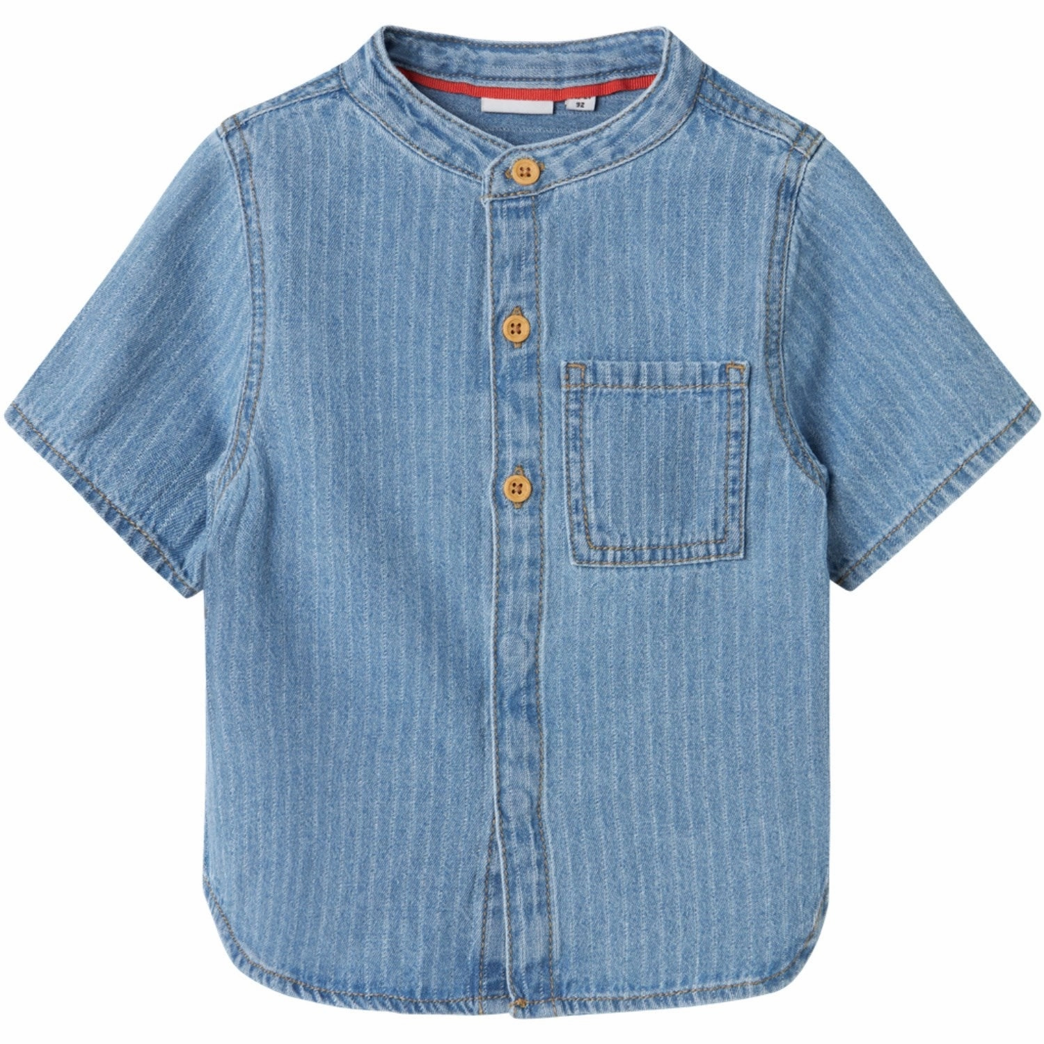 Name It Light Blue Denim Stripes Fido Denim Shirt Chic Design