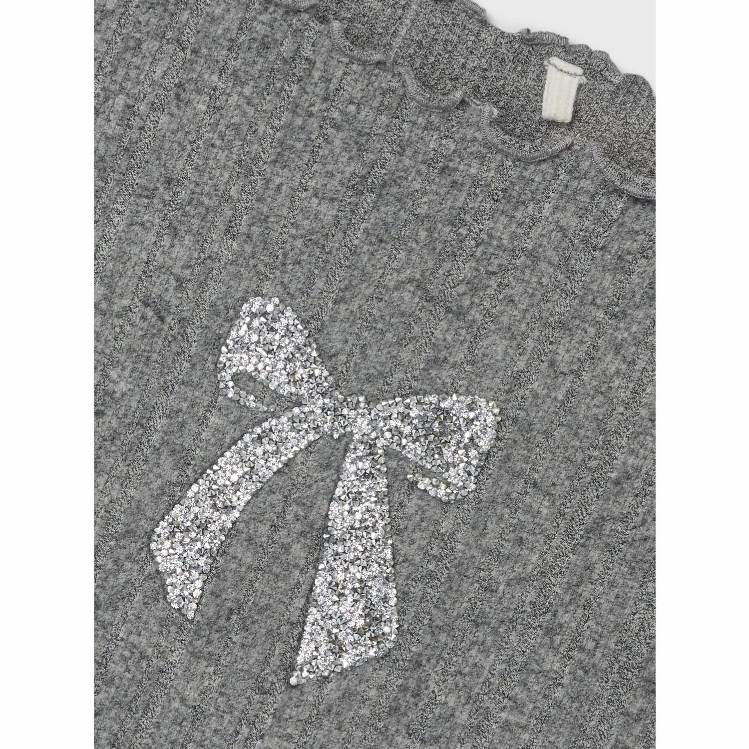 Name It Light Grey Melange Rumala Blouse Fashionable Pick Luxurious Feel