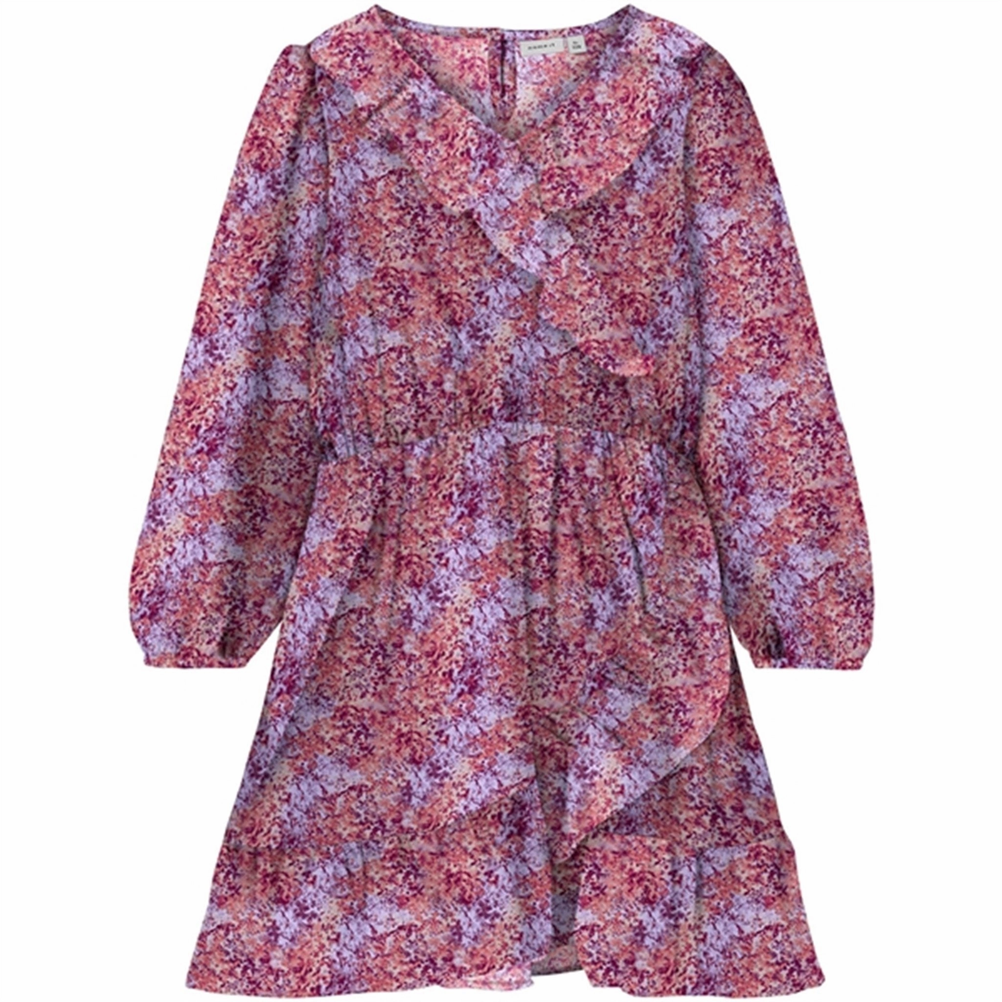 Name it Light Mahogany Nellya Dress Vibrant color Brunch Fit